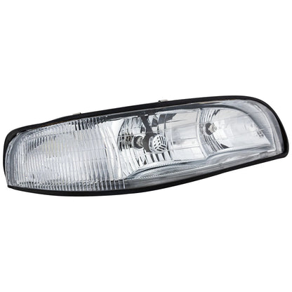 Passenger Side Headlight For Buick LeSabre 1997-1999 Halogen with Bulb(s)