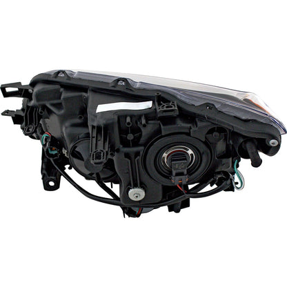 Headlight For 2014 2015 2016 Nissan Rogue S SL SV Models Right with Bulb Halogen