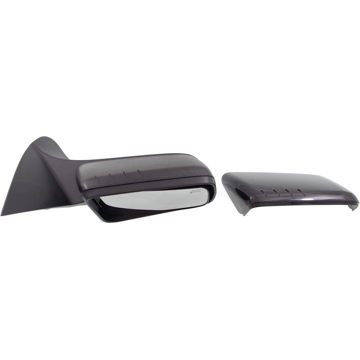 Power Mirror For 2008-2011 Ford Focus Right With 2 Caps Paintable Black Heated