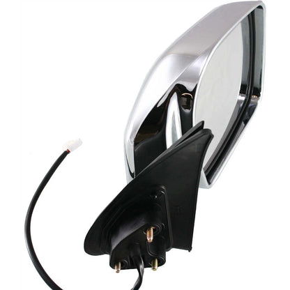 Power Mirror Set For 2001-2004 Toyota Tacoma Manual Folding Chrome