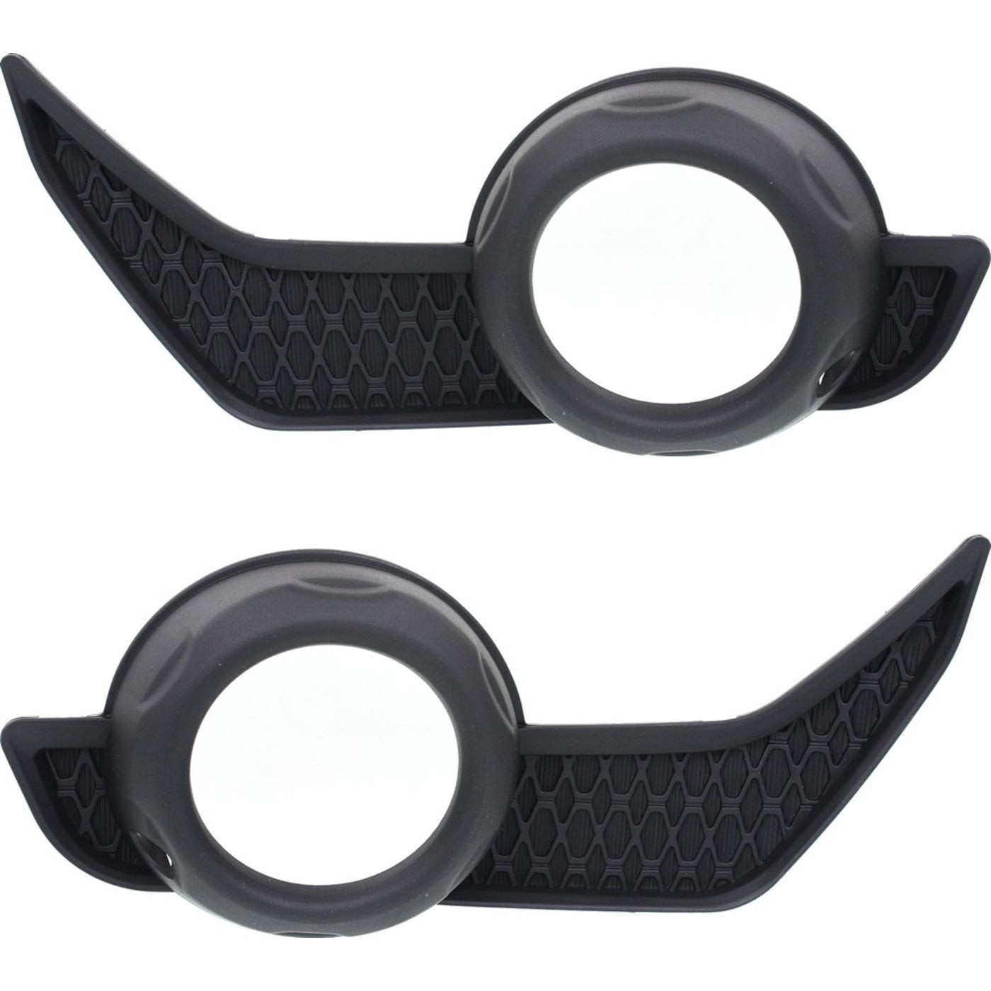 Fog Light Trim Set For 2014-18 Toyota 4Runner Left & Right w/Fog Light Hole 2Pc
