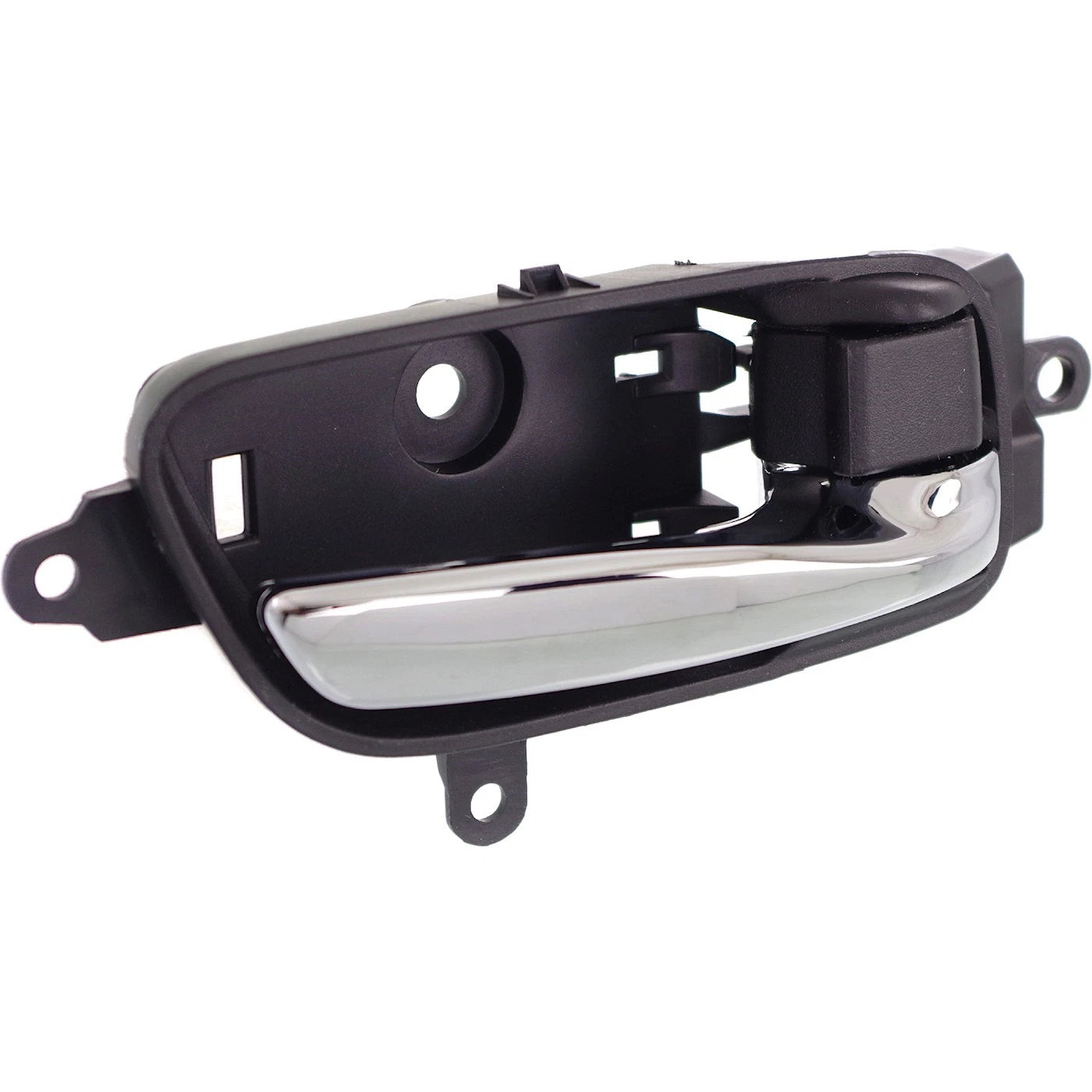 Interior Door Handle For 2013-2018 Nissan Altima Chrome Lever Black Knob RH Side
