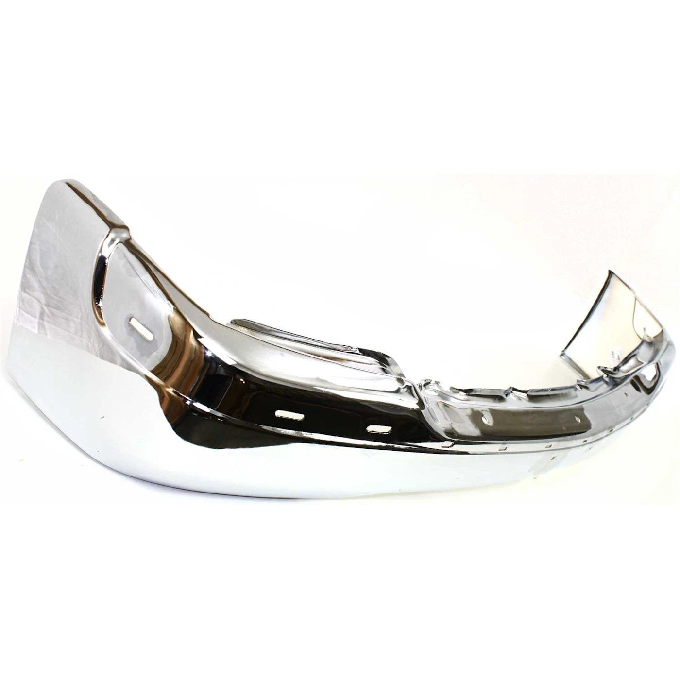 1-Piece Front Bumper For GMC Sierra 1500 1999-2002 Chrome Replaces# 15758072-PFM