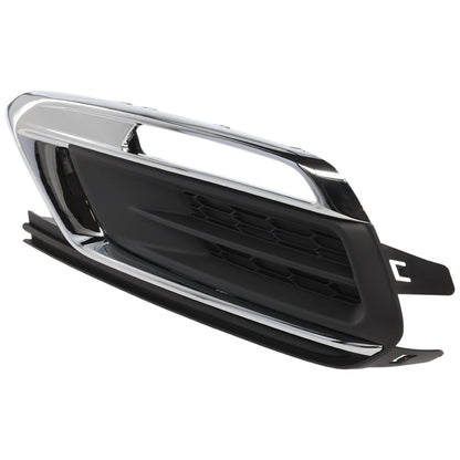 Fog Light Cover Set For 2015 Chevrolet Cruze 16 Cruze Limited Sedan Black Front