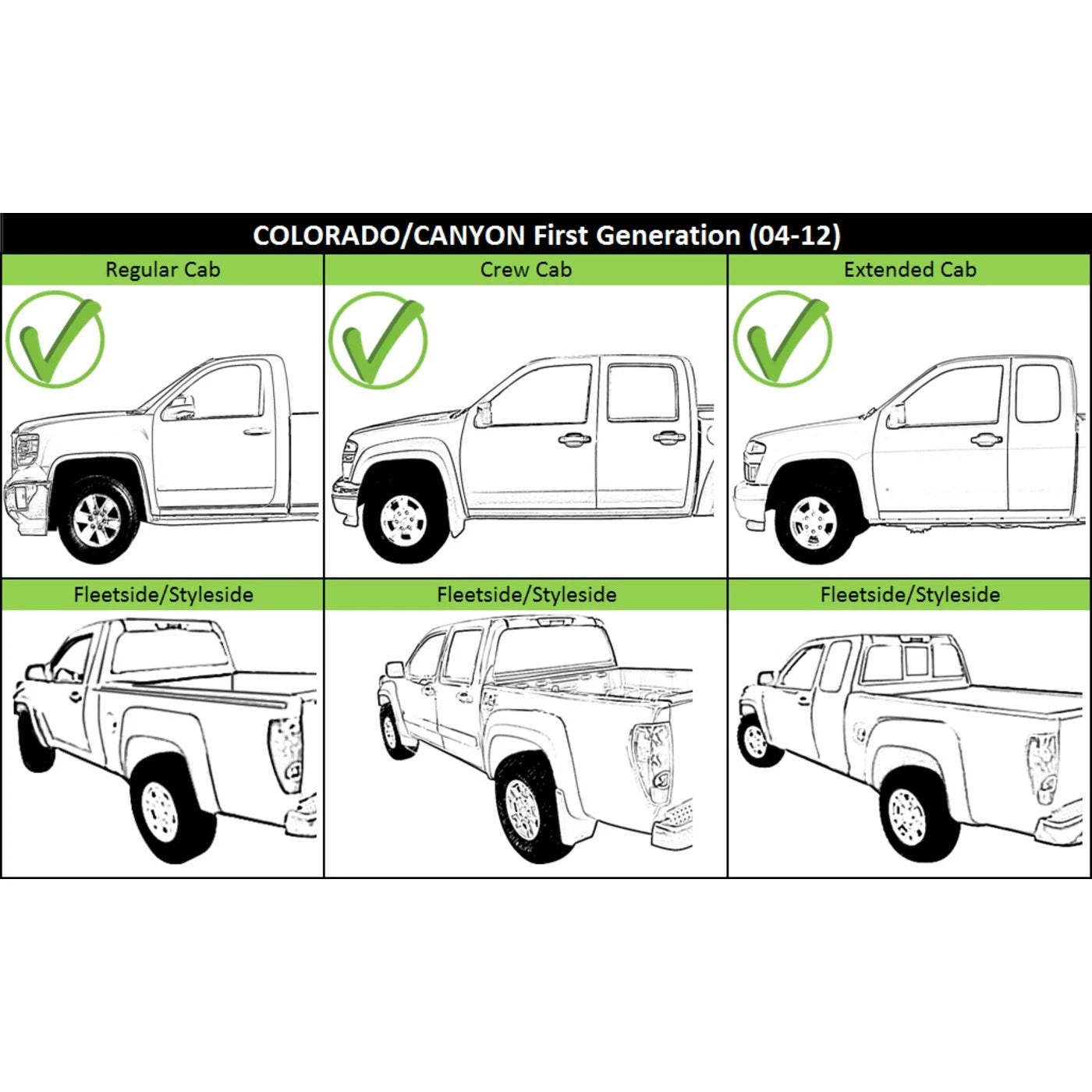 Step Bumper For Chevrolet Colorado 2004-2007 Rear Bright