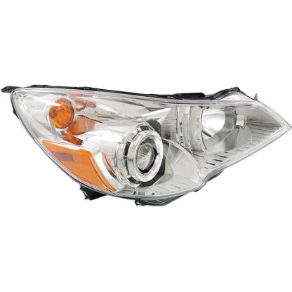 Headlight Set For 2010-2012 Subaru Outback Legacy Left and Right With Bulb 2Pc