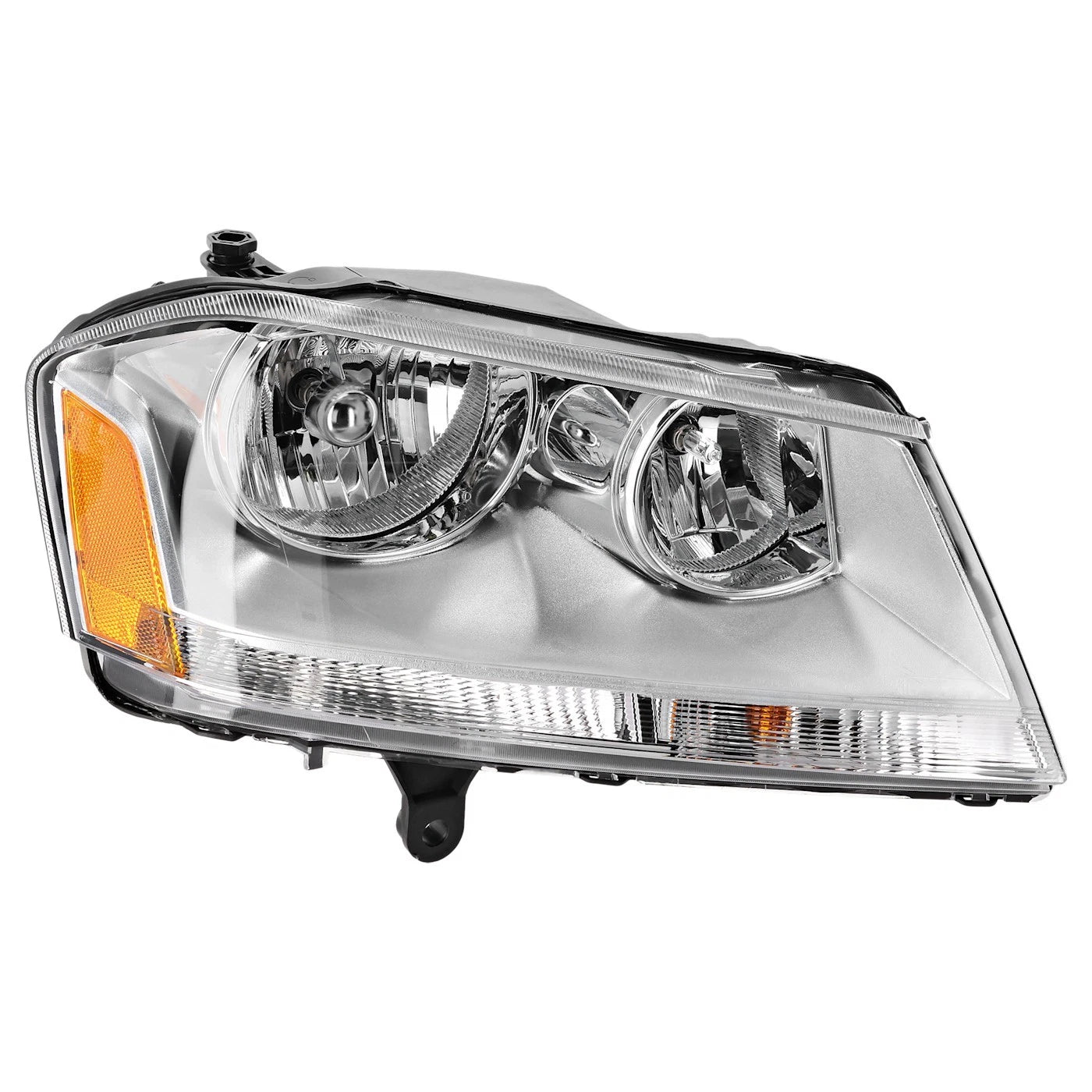 Headlight Assembly Set For 2008-2014 Dodge Avenger Sedan Left Right With Bulb