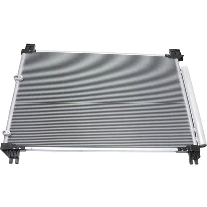 A/C Condenser For 14-19 Toyota Highlander LE Limited XLE SE with Receiver Drier
