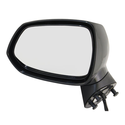 Power Mirror For 2007-2008 Honda Fit Left Paintable Manual Folding Driver Side