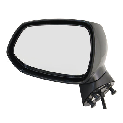 Power Mirror For 2007-2008 Honda Fit Left Paintable Manual Folding Driver Side