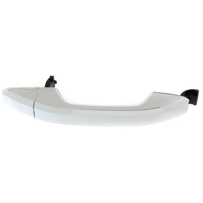 Exterior Door Handle Set of 4 For 14-18 Chevrolet Silverado 1500 Chrome Plastic