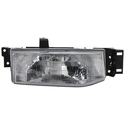 Driver and Passenger Side Headlights For Ford Escort 1991-1996 Halogen w/ Bulb/s