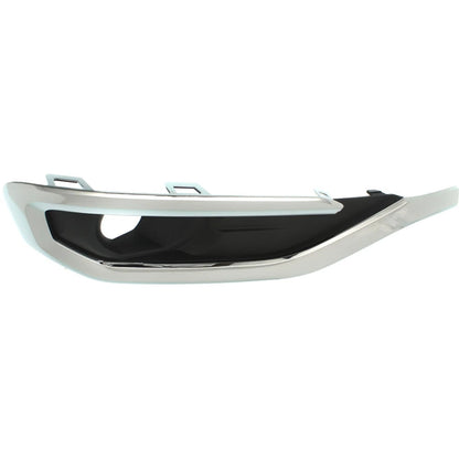 Fog Light Trim For 2017-2018 GMC Acadia Driver and Passenger Side
