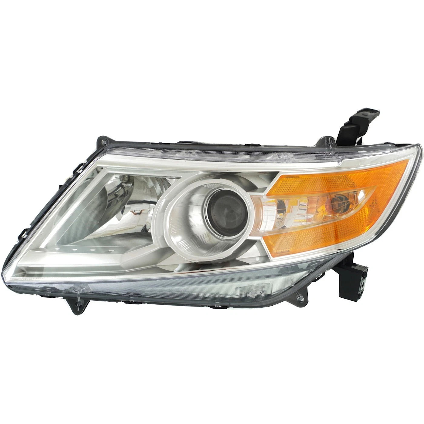 Driver and Passenger Side Headlights For Honda Odyssey 2011-2013 Halogen w Bulbs