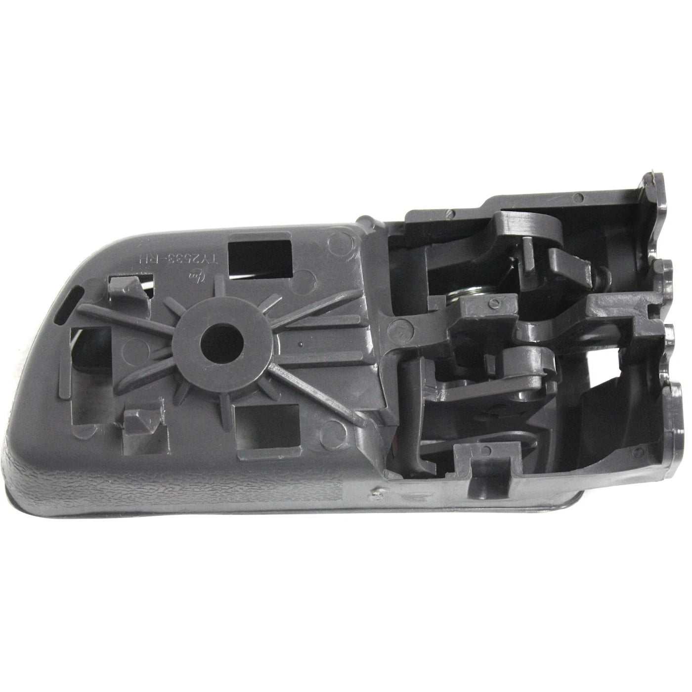 Interior Door Handle For 2004-2010 Toyota Sienna Set of 2 Front Gray Plastic
