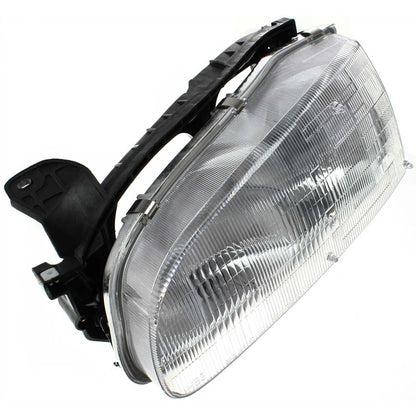 Left and Right Headlights For Geo Prizm 1993-1997 Halogen with Bulb(s) Base LSi