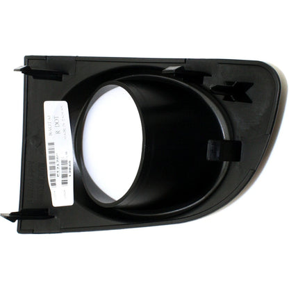 Fog Light Trim Set For 2007-2012 Nissan Sentra Left & Right Textured Black 2Pc