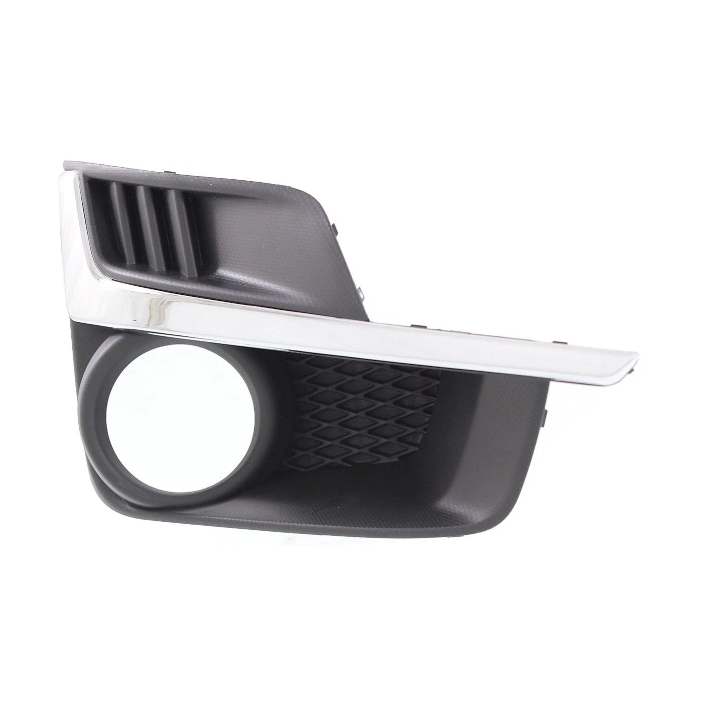 Fog Light Trim Set For 2015-2016 Subaru Impreza Left & Right Primed Plastic 2Pc