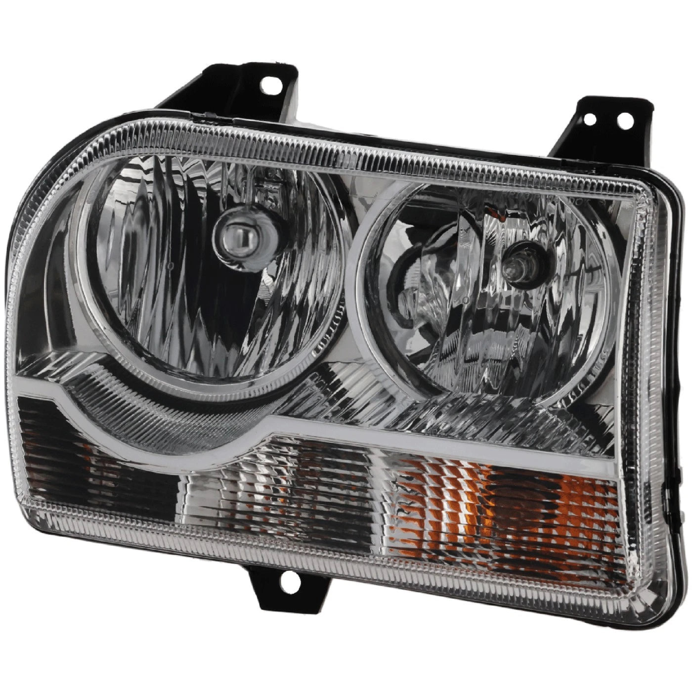 Headlights Headlamps Left & Right Pair Set NEW for 05-10 Chrysler 300