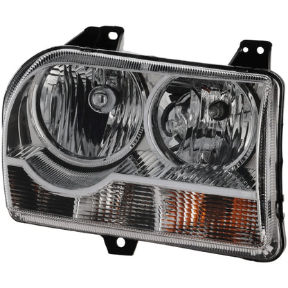 Headlights Headlamps Left & Right Pair Set NEW for 05-10 Chrysler 300