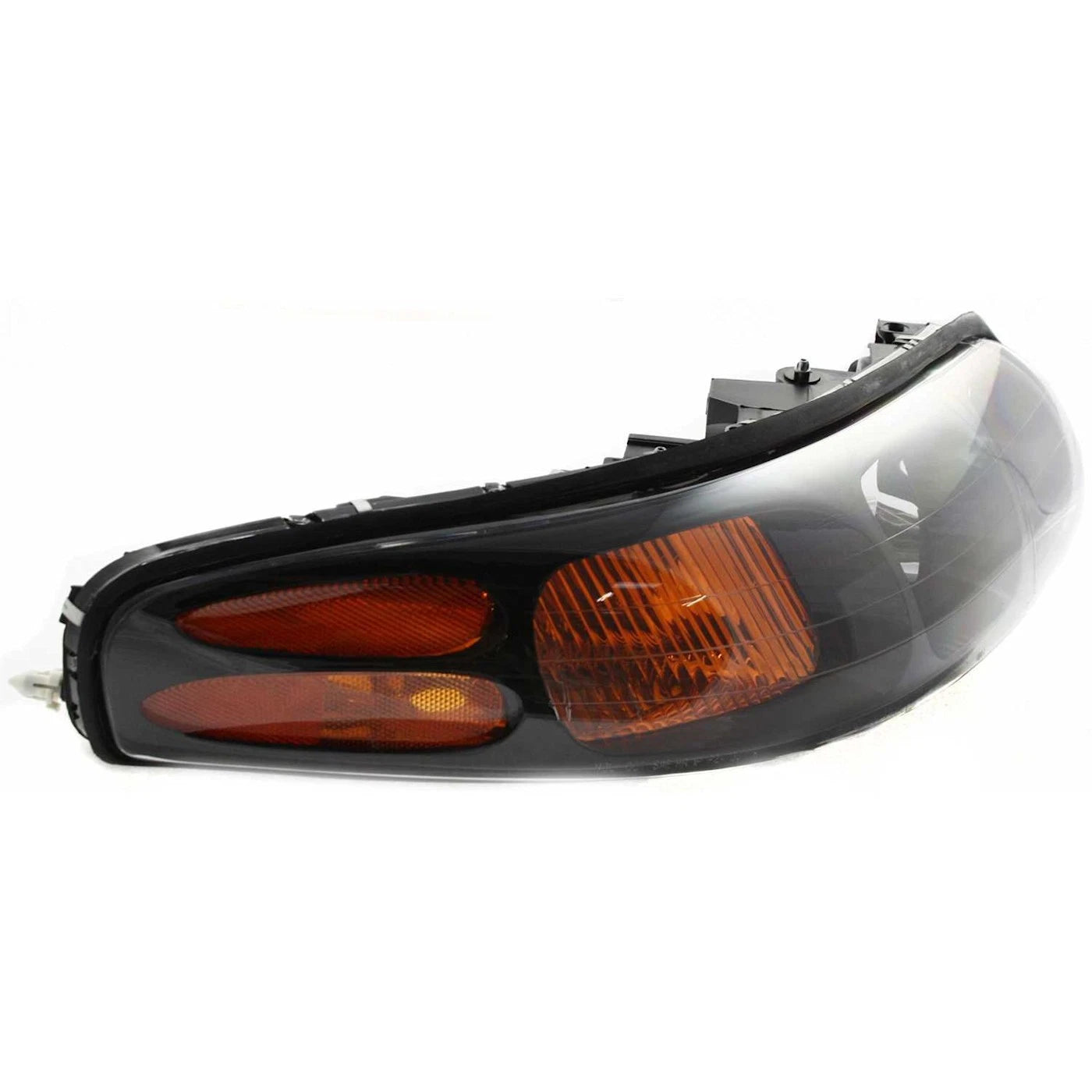Headlight Assembly Set For 2000-2004 Pontiac Bonneville Left and Right With Bulb