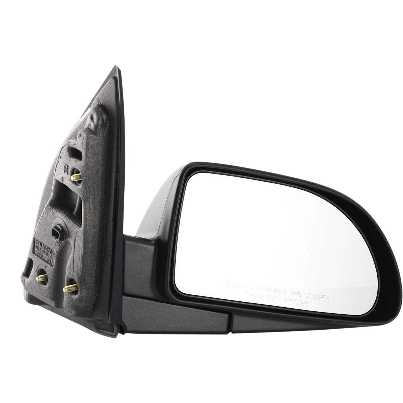 Power Mirror For 2005-2009 Chevrolet Equinox Passenger Side Textured Black