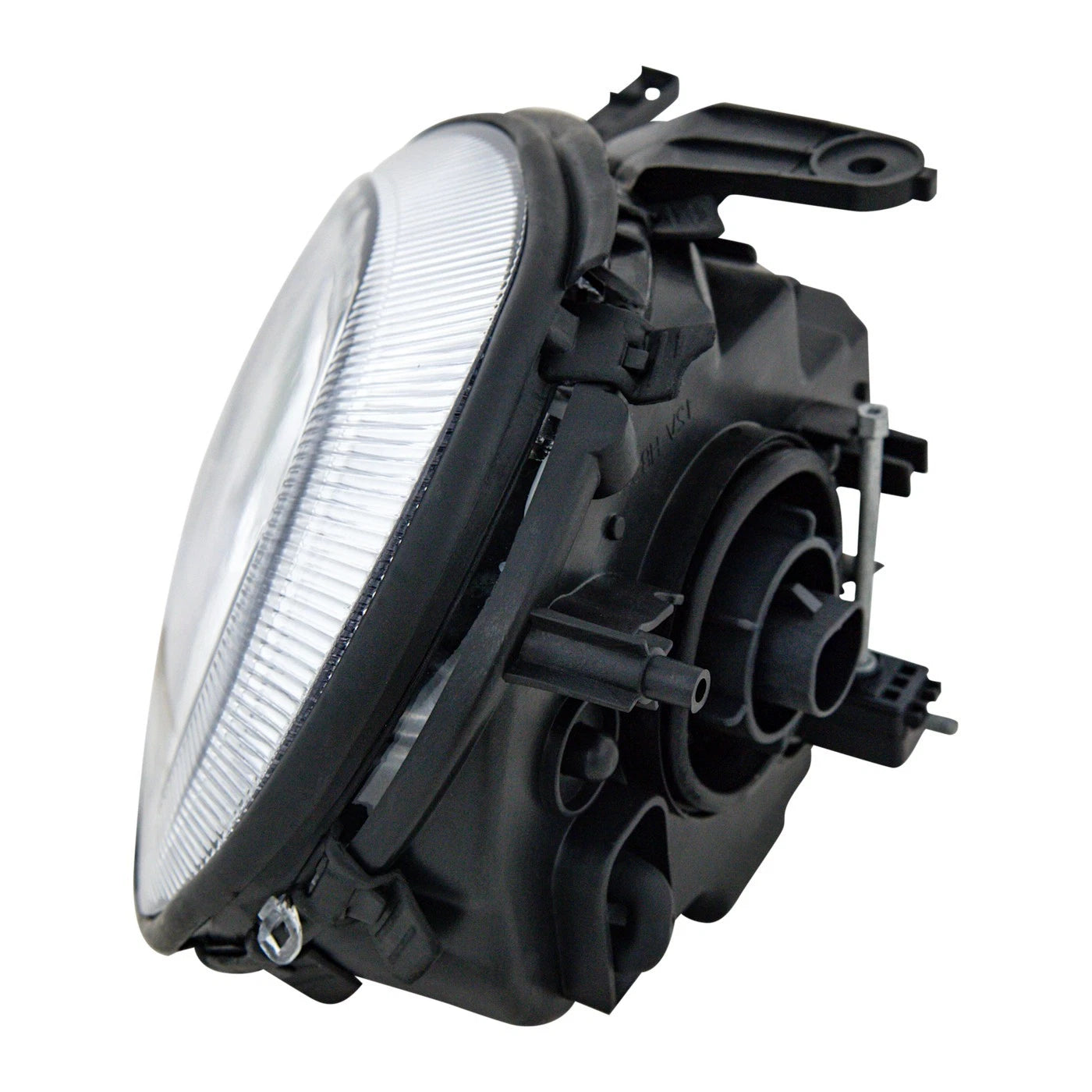 Halogen Headlight Set with Chrome Bezel Left and Right For 2003-2005 Dodge Neon