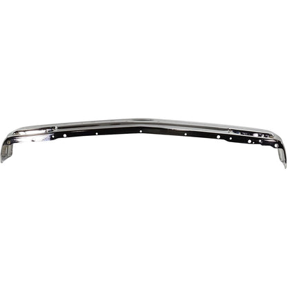 1-Piece Front Bumper For Chevrolet S10 1991-1993 Bright Replaces# 15990617