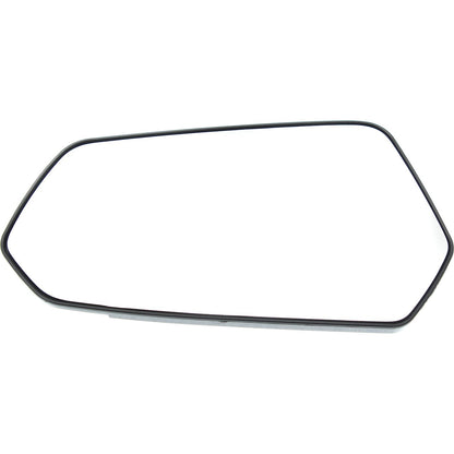 Mirror Glass For 2010-15 Chevrolet Camaro Left Flat with backing plate 92235872