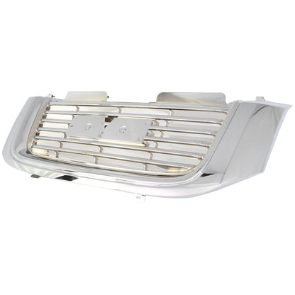 Grille For 2002-2009 GMC Envoy 2002-2006 Envoy XL Chrome Plastic