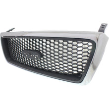 Grille For Ford F-150 2006-2008 XLT with Appearance Package Chrome with Black