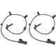 ABS Speed Sensor Set For 2011-2015 Chevrolet Cruze Volt 12-17 Buick Verano Rear