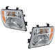 Headlight Set For 2005-2008 Nissan Frontier 05-07 Nissan Pathfinder Headlamp