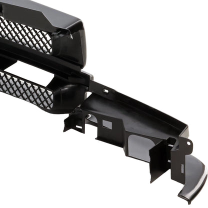 Grille Assembly For 1998-05 Chevrolet Blazer 1998-04 S10 Black Shell and Insert