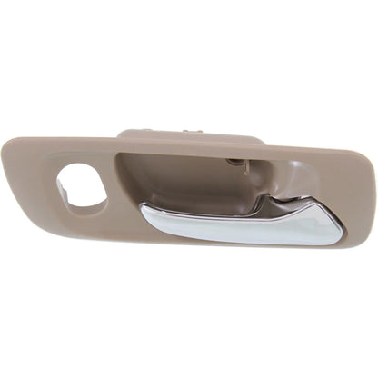 Door Handle Set For 1998-2002 Honda Accord Front Inner Beige Housing 2Pc
