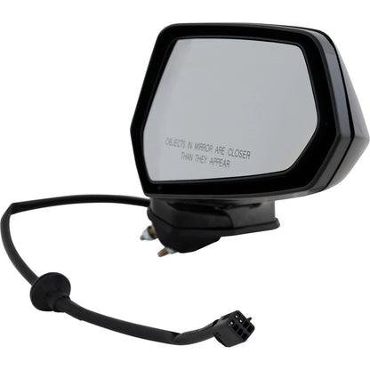 Power Mirror For 2010-2015 Chevrolet Camaro Passenger Side Manual Fold Paintable