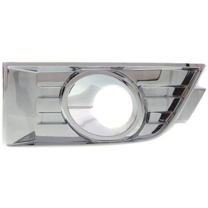 Fog Light Trim Set For 2007-2010 Ford Edge Left & Right w/ Fog Light Hole 2Pc