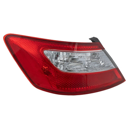 Driver Side Tail Light For Honda Civic 2009-2011 Coupe Halogen