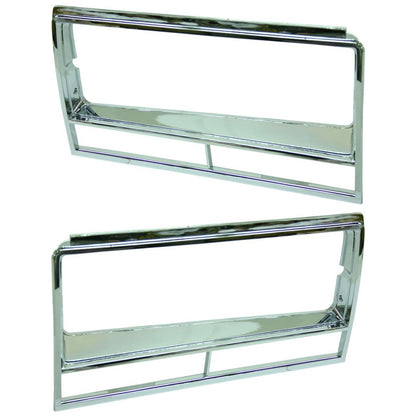 Headlight Door Set For 1982-83 Chevrolet Malibu 1982-87 El Camino Left and Right