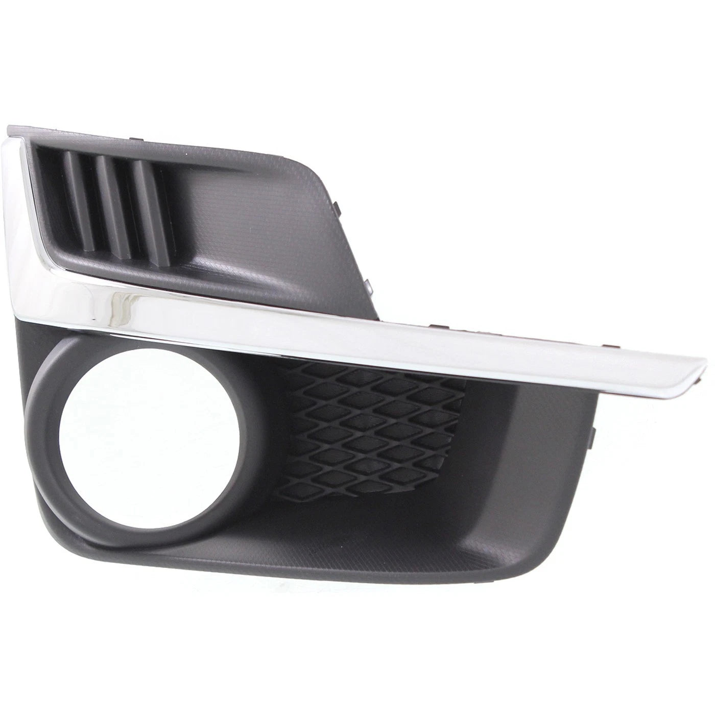 Fog Light Trim Set For 2015-2016 Subaru Impreza Left & Right Primed Plastic 2Pc