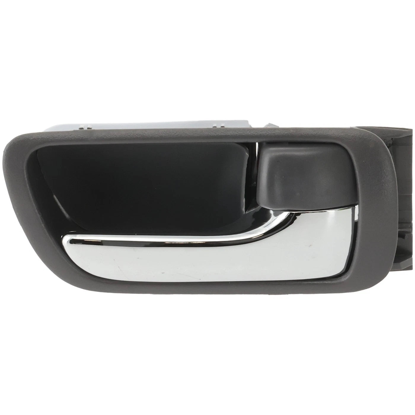 Door Handle Inside Gray Chrome Left & Right Pair Set for 02-06 Toyota Camry