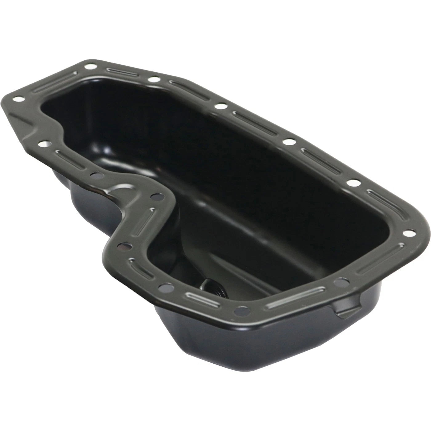 Oil Pan For 2011-20 Jeep Grand Cherokee Lower - drain plug 6 Cyl 3.6L Eng. Steel
