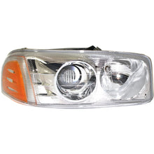 LH & RH Headlights For GMC Sierra 1500 2001-2006 Halogen with Bulbs C3 & Denali