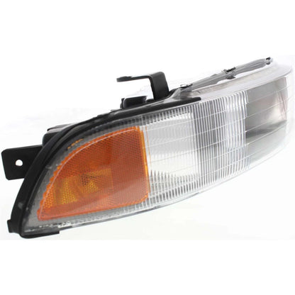 Headlight Set For 2002-2003 Mitsubishi Galant Left and Right With Bulb 2Pc