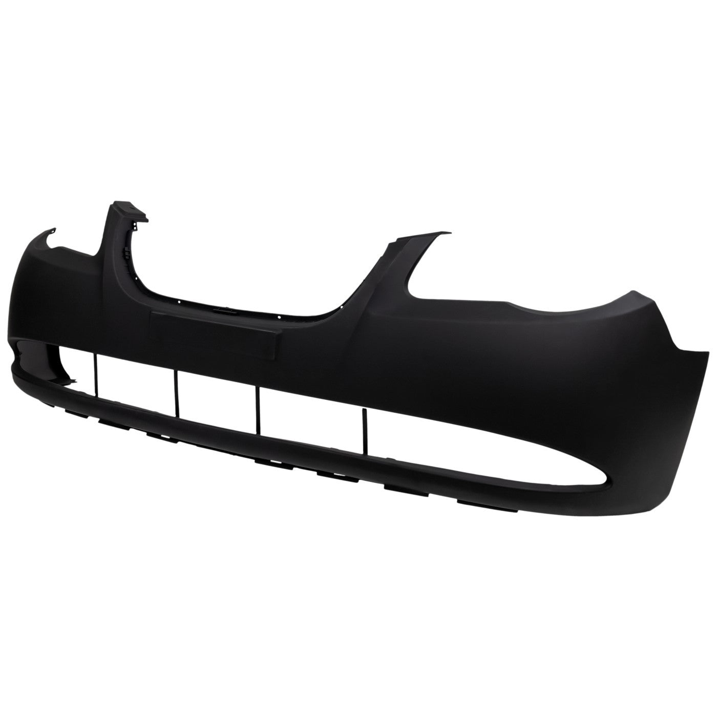 Front Bumper Cover For 2007-2010 Hyundai Elantra Sedan With Fog Lamp Holes