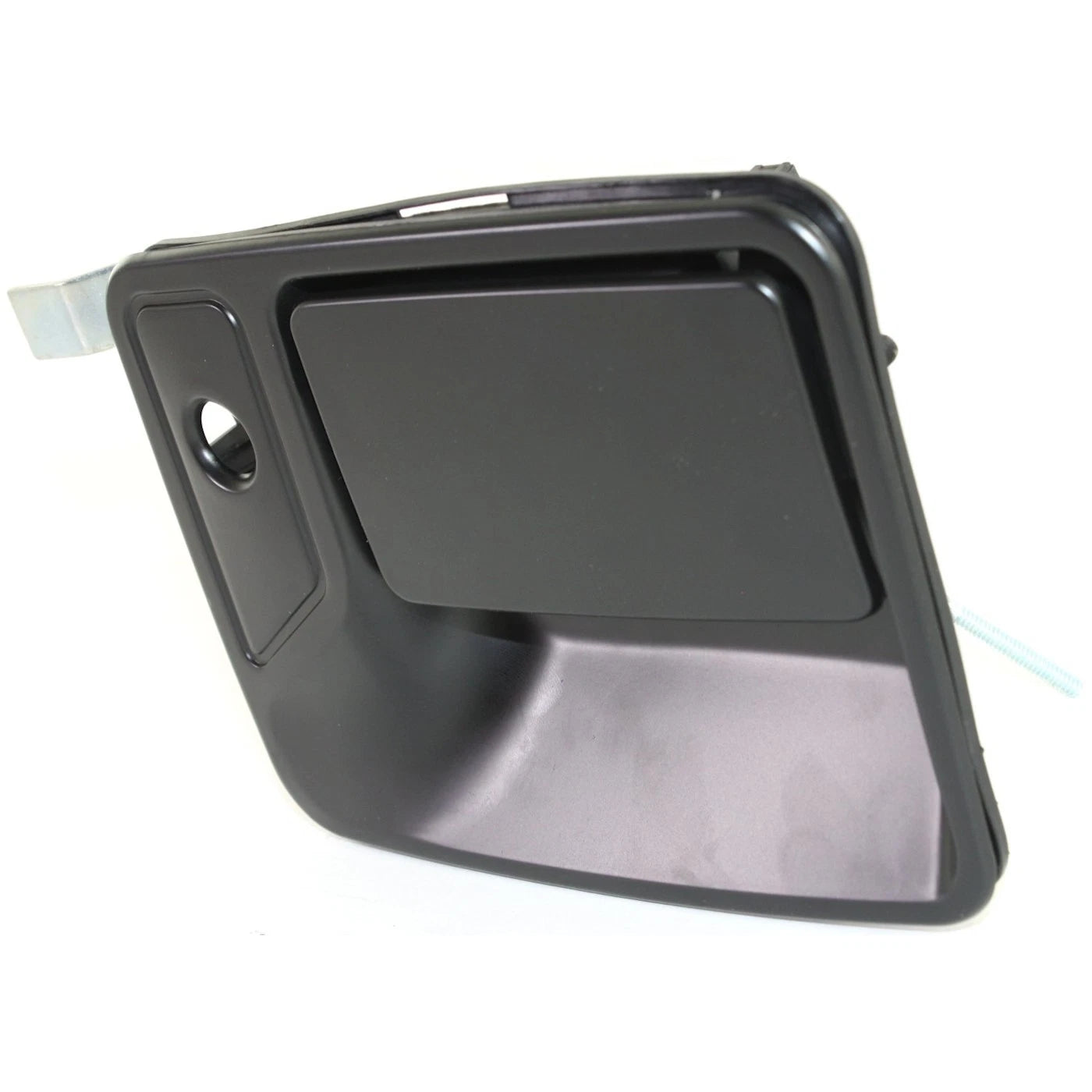 Door Handle Set For 1999-2016 Ford F-250 Super Duty Front Smooth Black 2-Pcs