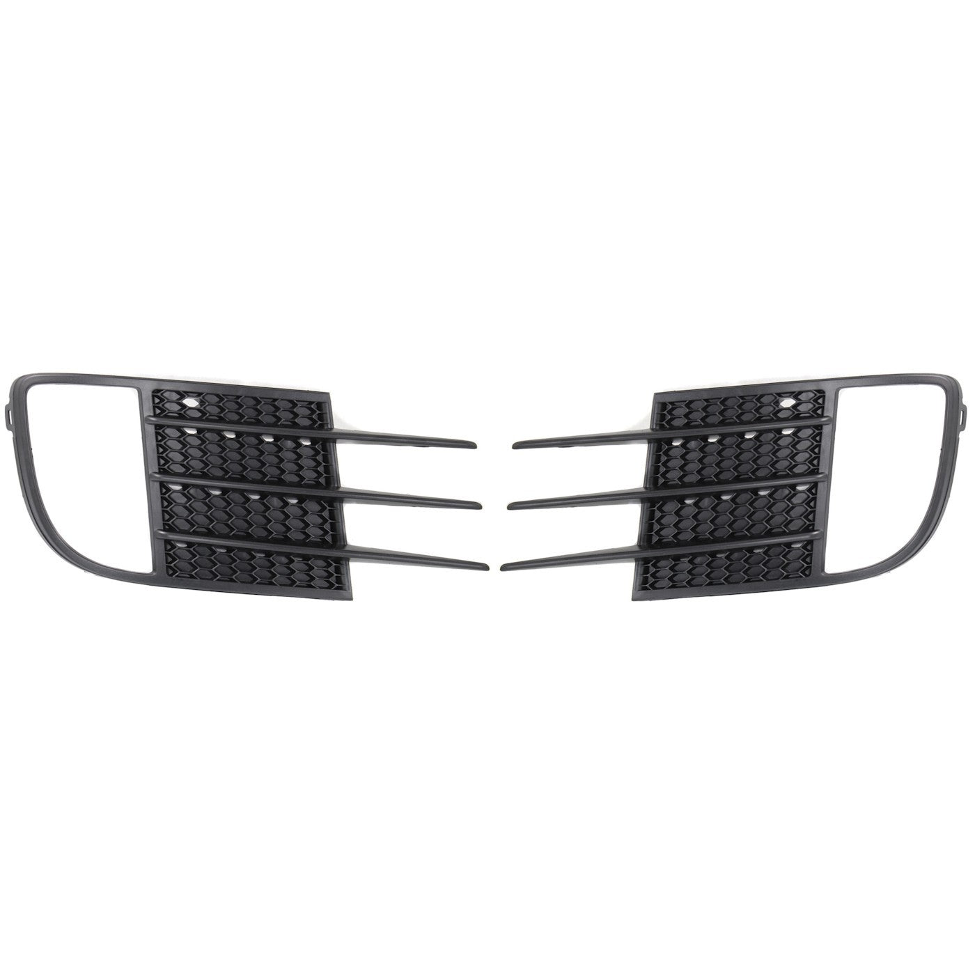 Fog Light Trim For 2010-2014 Volkswagen GTI Set of 2 Driver and Passenger Side