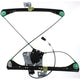 Power Window Regulator For 1999-05 Pontiac Grand Am Front Left Sedan with Motor