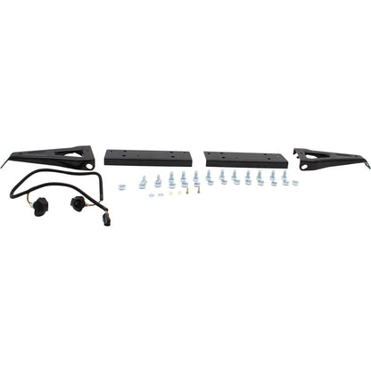 Step Bumper For Dodge Dakota 1997-2004 Rear Bright w/ Gray Pad