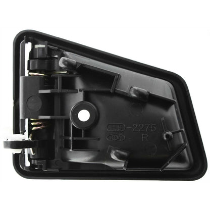 Interior Door Handle For 91-98 Suzuki Sidekick Set of 2 Front Black Plastic